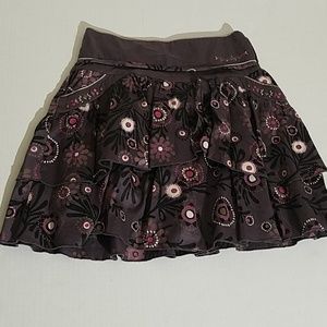 Jean Bourget purple kids skirt C41
